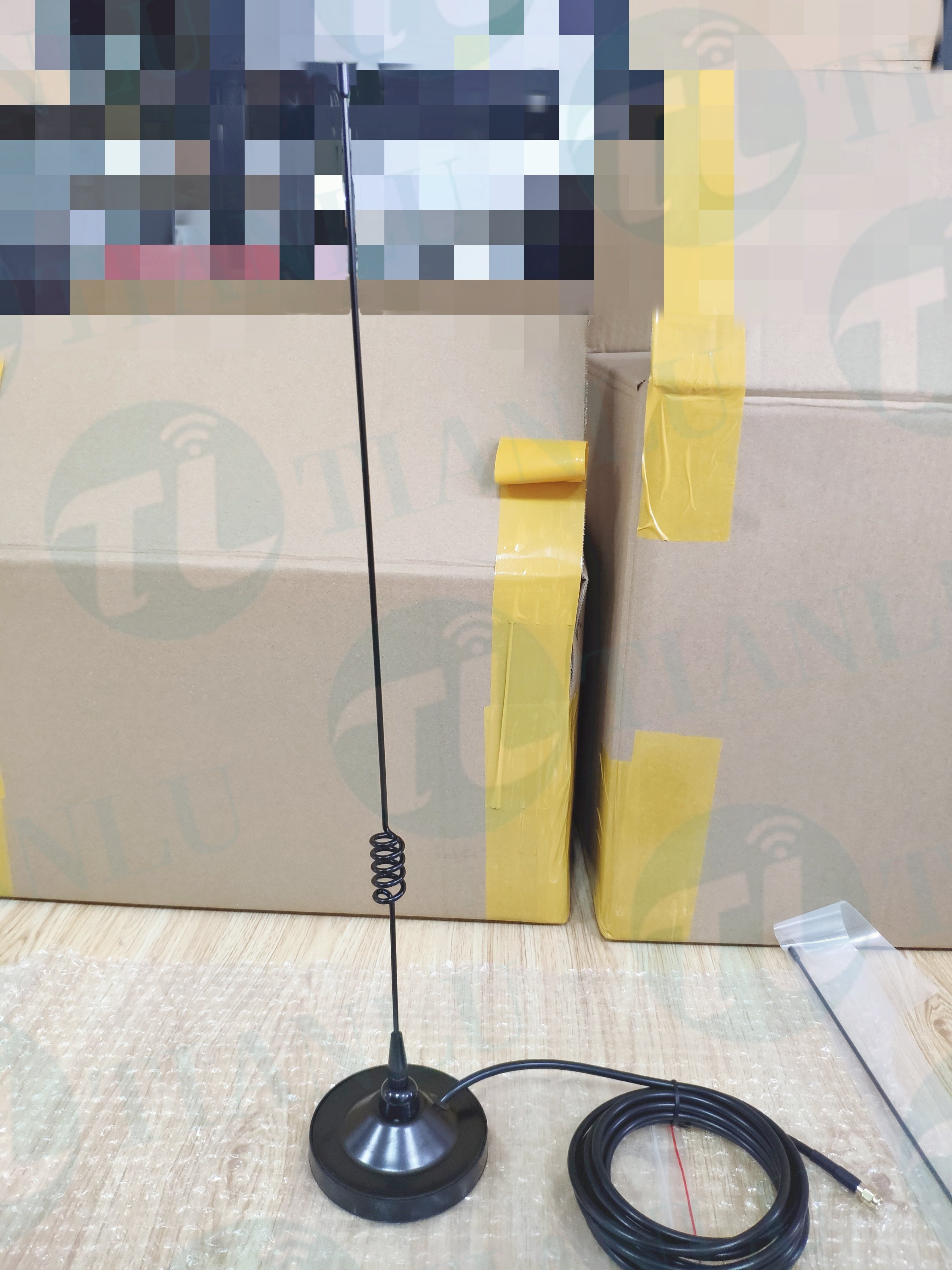 Dual Band VHF UHF Ham Radio Antenna Handheld Two Way Radio Magnetic Base Antenna for BF-F8HP UV-5R UV-82 Ham Radio Walkie Talkie